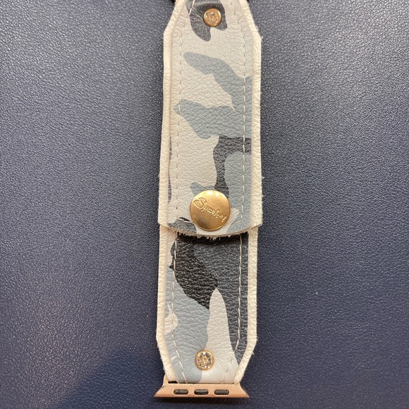 Spark’l Luxe Blue Camo Bow Band - Picture 2 of 4